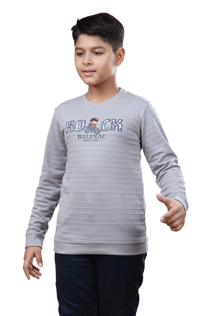 City Vibes Graphic Grey Sweatshirt